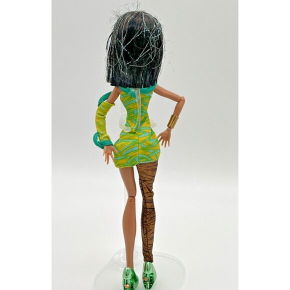 Monster High Cleo De Nile Dawn Of The Dance- Mattel 2009 W/brush - Picture 9 of 15